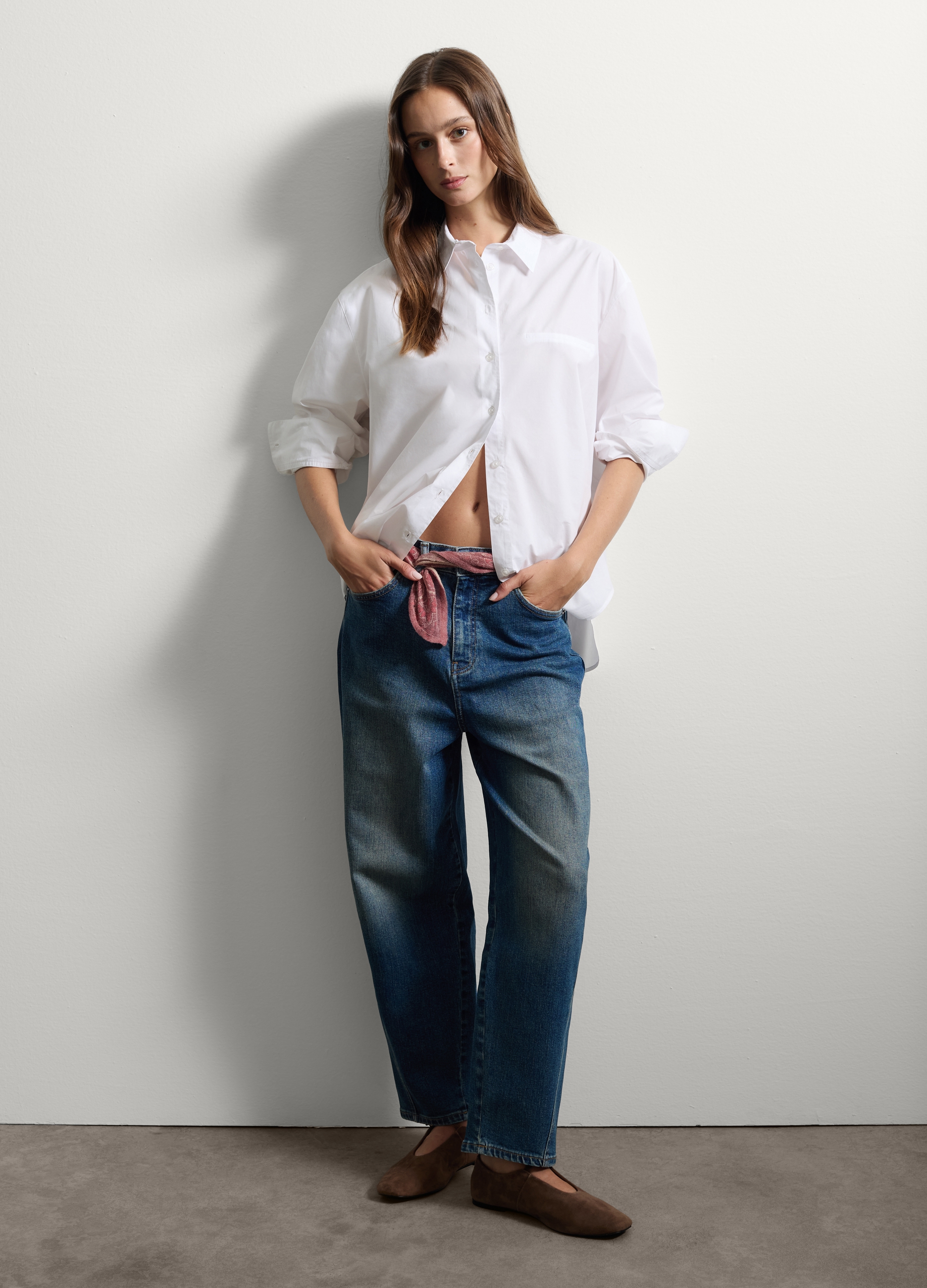 Stefanel - Sciarpa in misto alpaca rossa, Donna, Rosso scuro, Taglia ONE SIZE