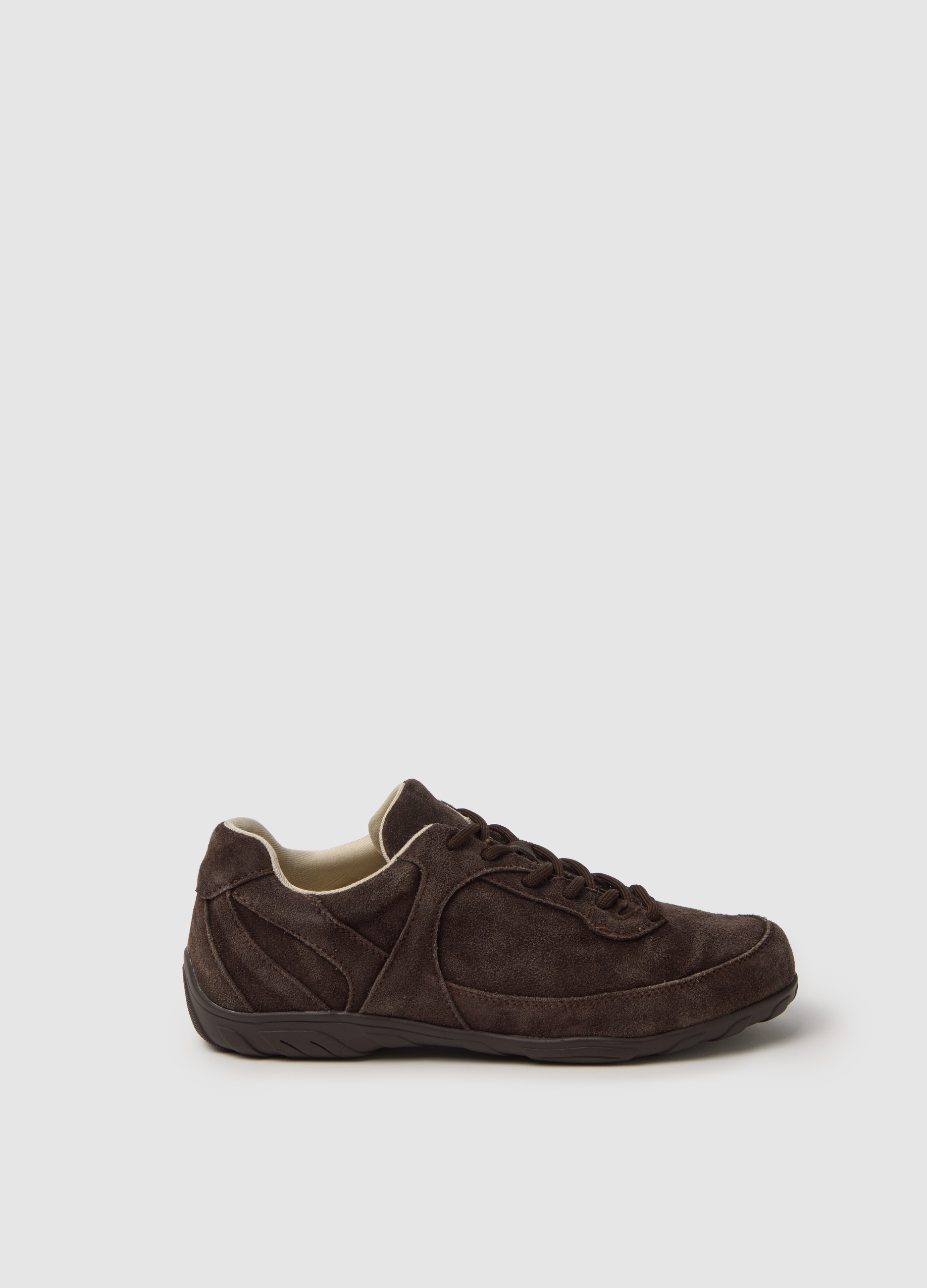 Stefanel - Scarpe casual in vera pelle marroni, Donna, Marrone cuoio, Taglia 36